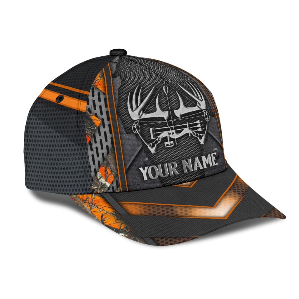 Lasfour 3D All Over Print Baseball Cap Personalized Deer Bowhunting Camo Classic Cap CA0463