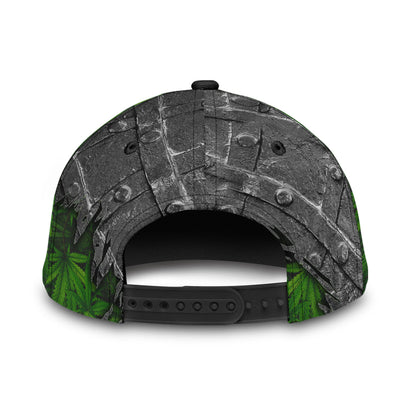 Custom Name Skull Weed Classic Cap CO0667