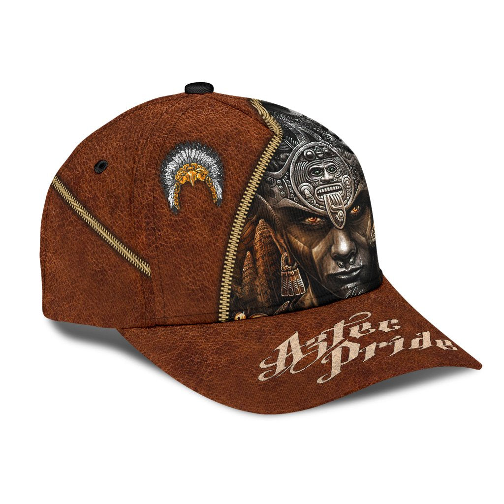 Cool 3D Full Printed Aztec Pride Baseball Cap, Astec Mexico Hat, Aztec Gift For Him CO0510