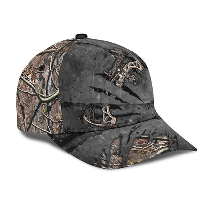Lasfour 3D All Over Print Baseball Cap Bow Hunting Compound Bows Classic Cap CA0468