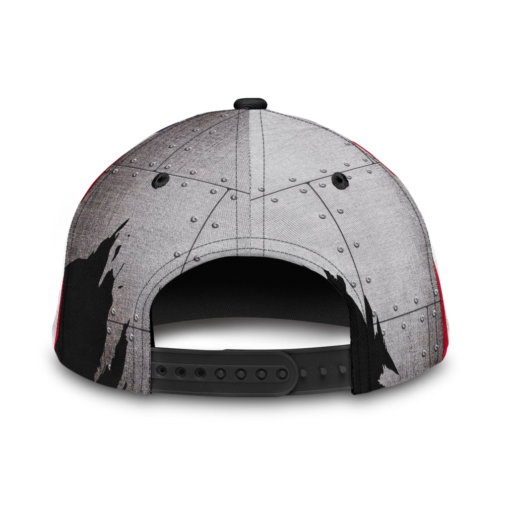 3D All Over Printed Skull Cap Hat With American Flag Pattern Baseball Skull Cap CO0659