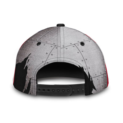 3D All Over Printed Skull Cap Hat With American Flag Pattern Baseball Skull Cap CO0659