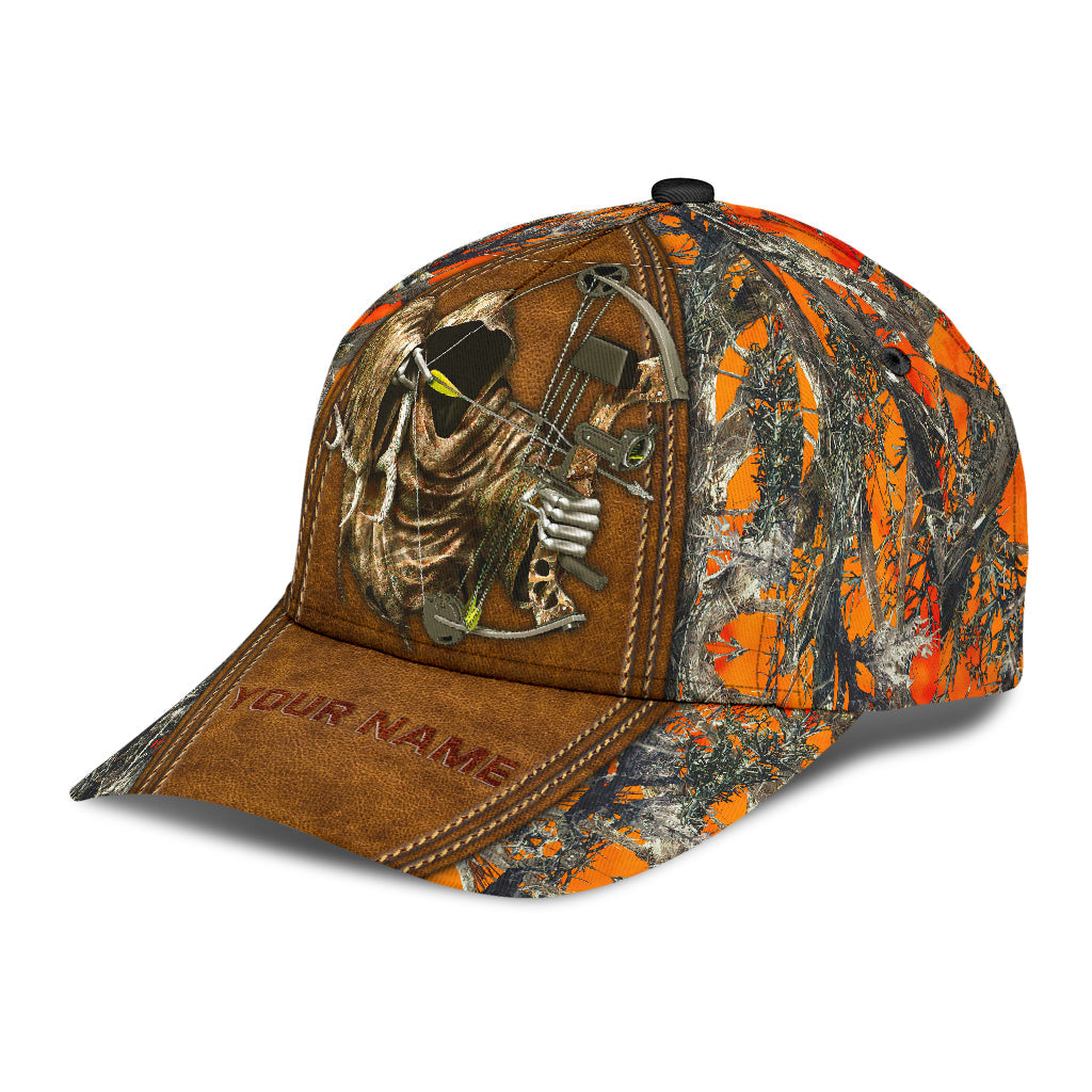 Lasfour 3D All Over Print Baseball Cap Custom Bow Hunting Classic Cap CA0485