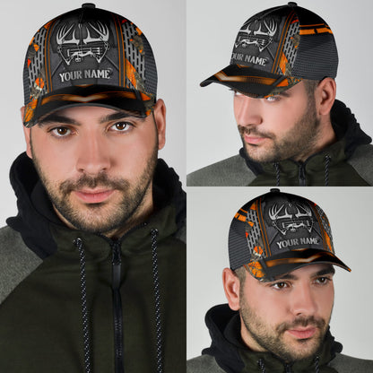 Lasfour 3D All Over Print Baseball Cap Personalized Deer Bowhunting Camo Classic Cap CA0463