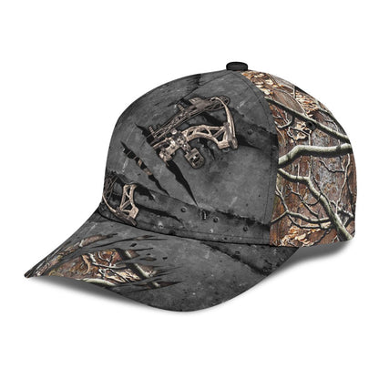 Lasfour 3D All Over Print Baseball Cap Bow Hunting Compound Bows Classic Cap CA0468