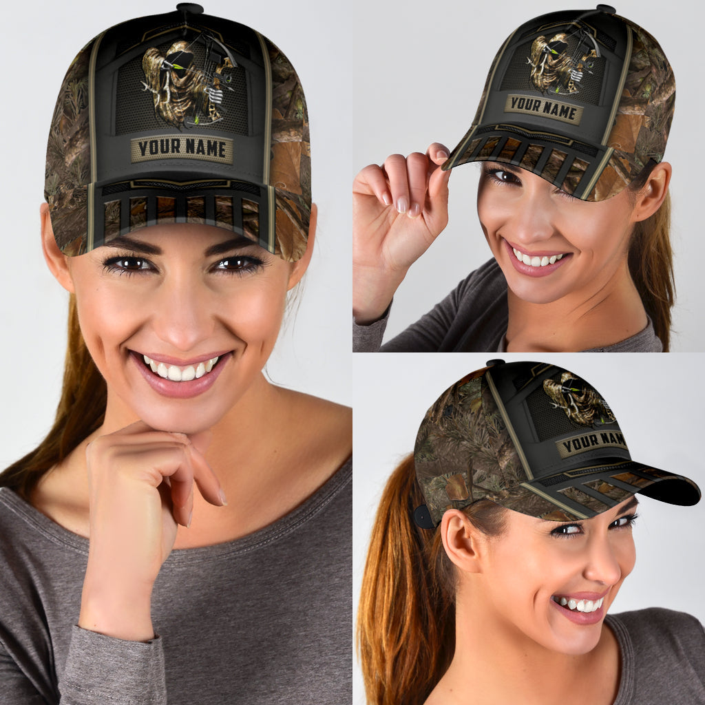Lasfour 3D All Over Print Baseball Cap Bow Hunting Custom Classic Cap CA0492