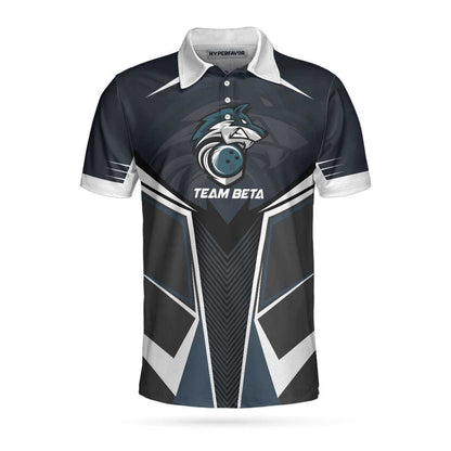 Personalized Bowling Team Custom Polo Shirt, Personalized Bowling Shirt For Team With Name, Bowling Gift Idea Lasfour SO0817