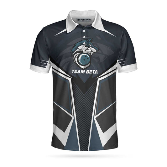 Personalized Bowling Team Custom Polo Shirt, Personalized Bowling Shirt For Team With Name, Bowling Gift Idea Lasfour SO0817