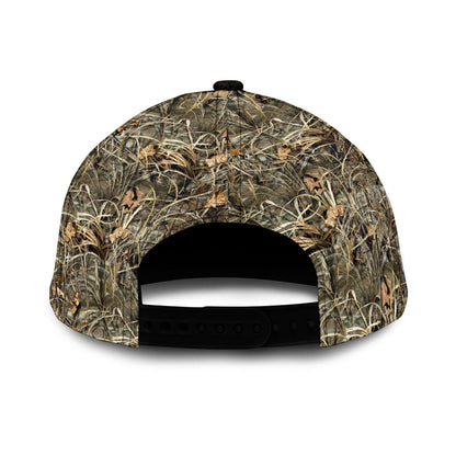 Lasfour 3D All Over Print Baseball Cap Mallard Duck Hunting Classic Cap CA0466