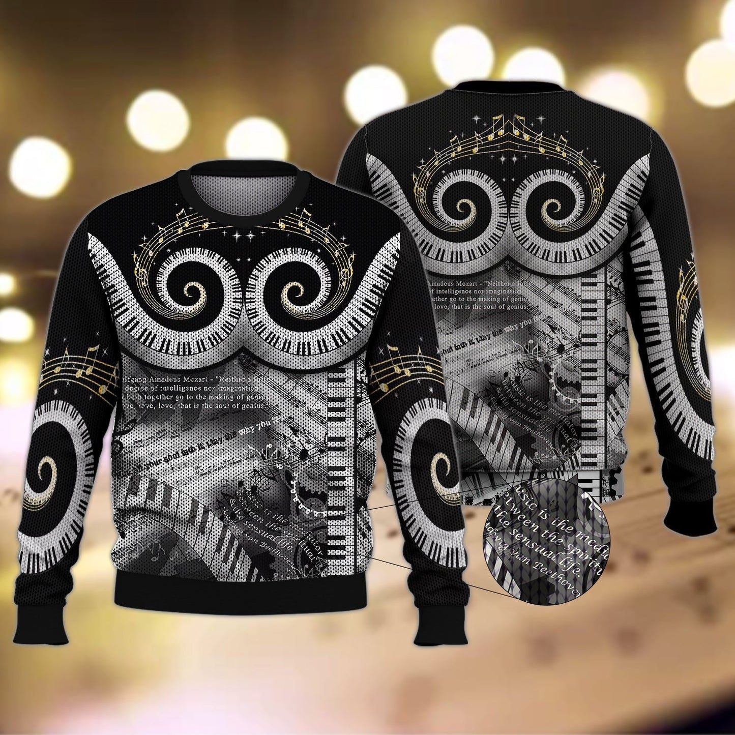 3D Full Printed Piano Shirts Men Women Pianist 3D Tshirt Gift To Piano Lovers TO1869