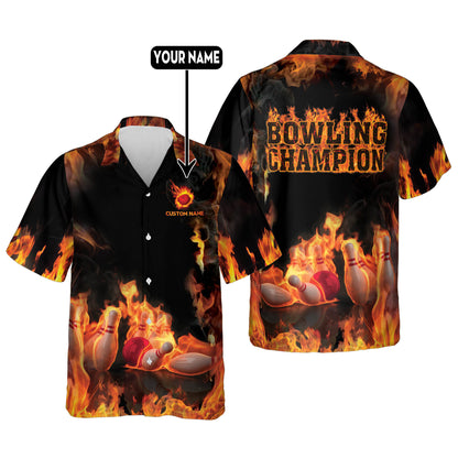 Custom Bowling Champion Bowling Shirts HB0009