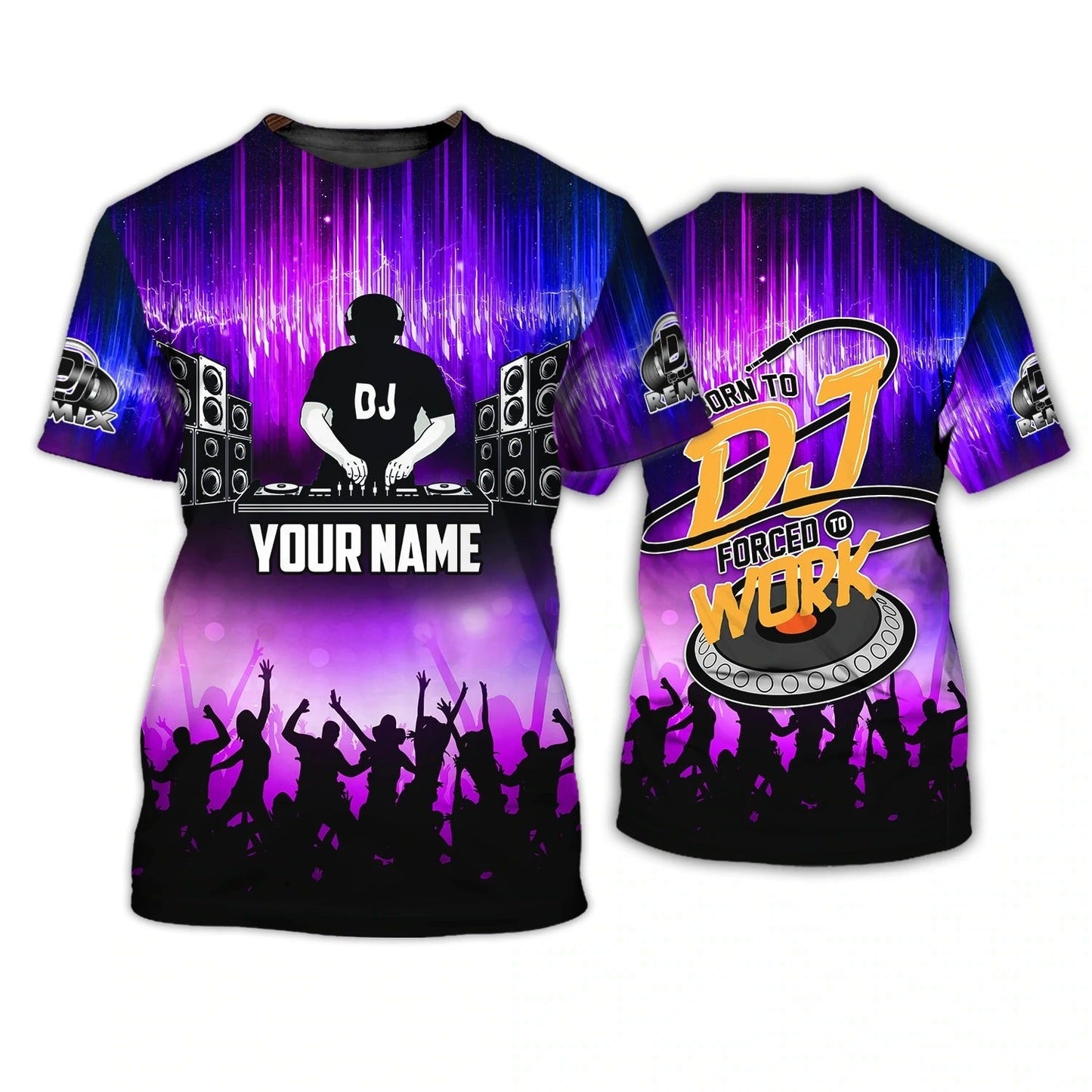 Keep Calm And Trust Me I Am A Disc Jockey 3D All Over Print Shirt, Musican Deejay 3D Tshirt For Men And Woman TO0057