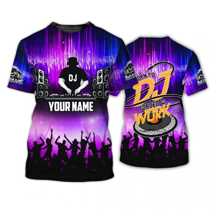 Keep Calm And Trust Me I Am A Disc Jockey 3D All Over Print Shirt, Musican Deejay 3D Tshirt For Men And Woman TO0057