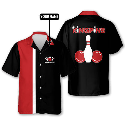 Custom King Pins Bowling Shirts HB0156