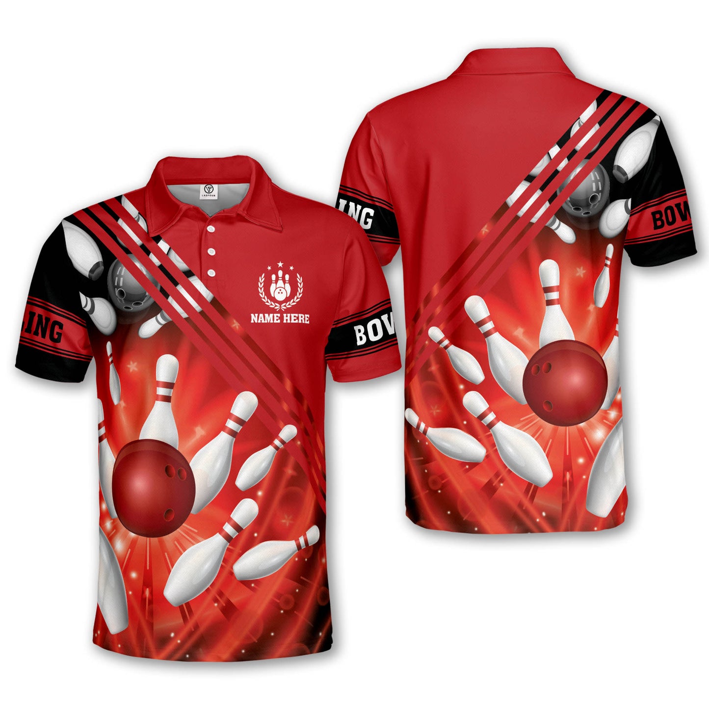 Funny Bowling Shirts For Men And Women BM0250