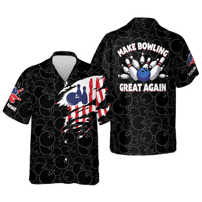 Custom Bowling Shirt For Men And Women HB0079