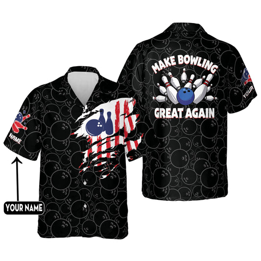 Custom Bowling Shirt For Men And Women HB0079