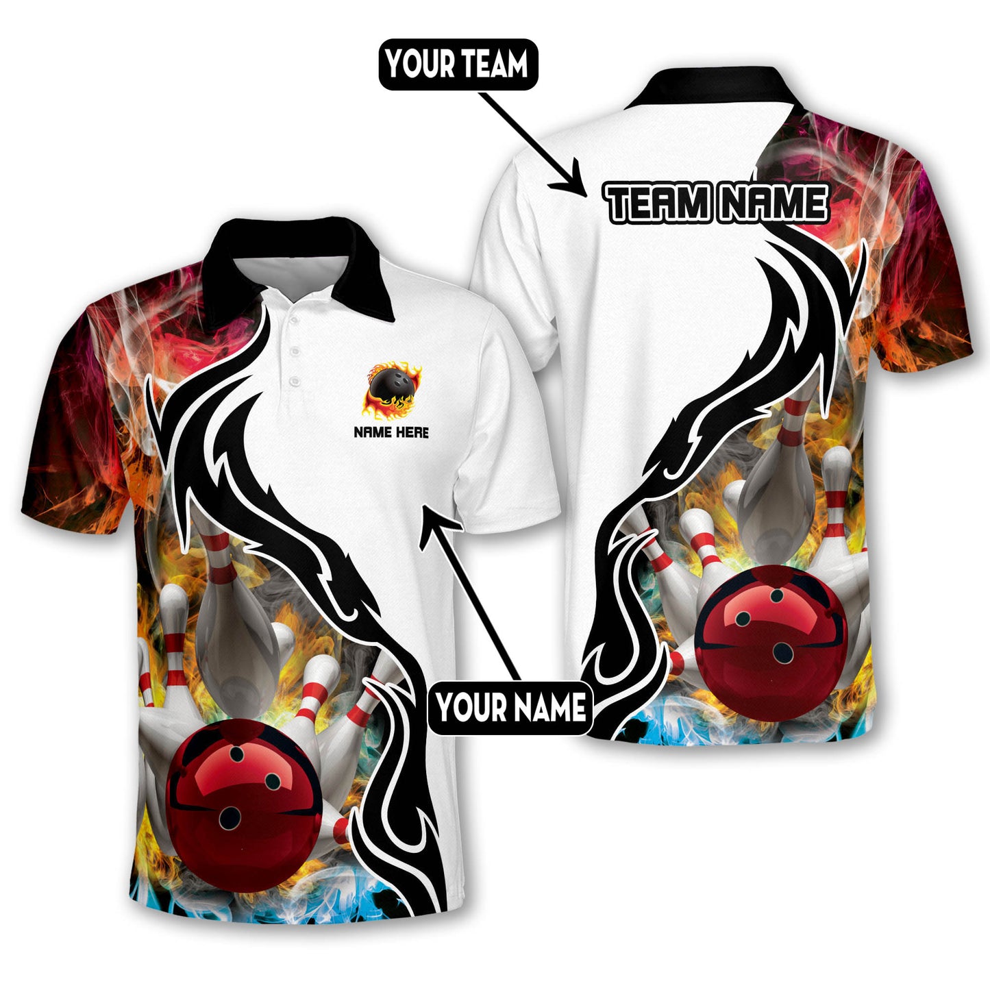 Custom Bowling Shirts for Men Women BM0281