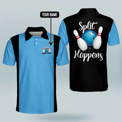 Split Happens Funny Bowling Shirts BM0134