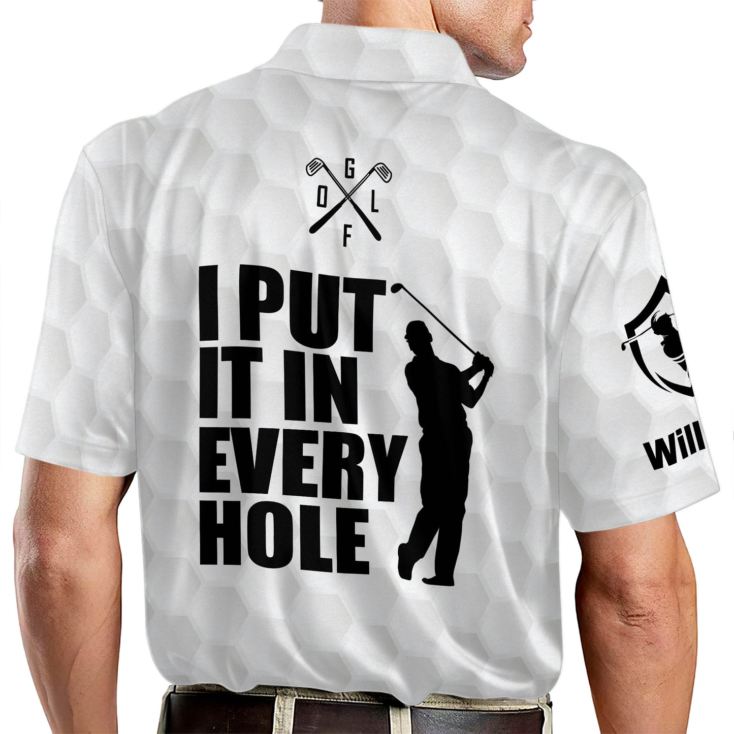 I Put It in Every Hole Golf Polo Shirt GM0023