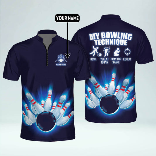 Funny Bowling Shirts for Men And Women BM0267