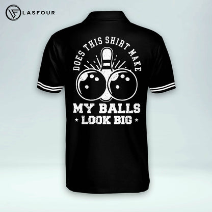 My Balls Look Big Bowling Polo BM0272