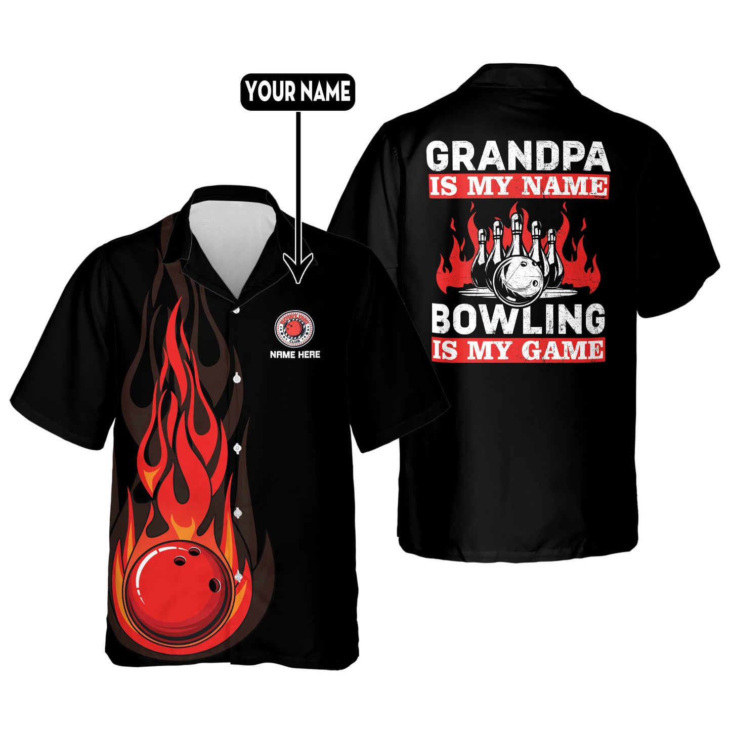 Custom Hawaiian Bowling Shirts Unisex HB0084