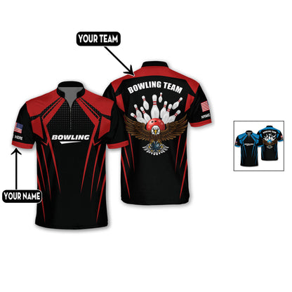 Custom USA Bowling League Shirt Unisex BM0248
