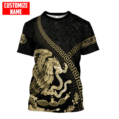 Aztec Day Of The Dead Queen All Over Printed Unisex Shirts, Mexico Tshirt For Men And Women, Aztec Mexican Shirt TO0715