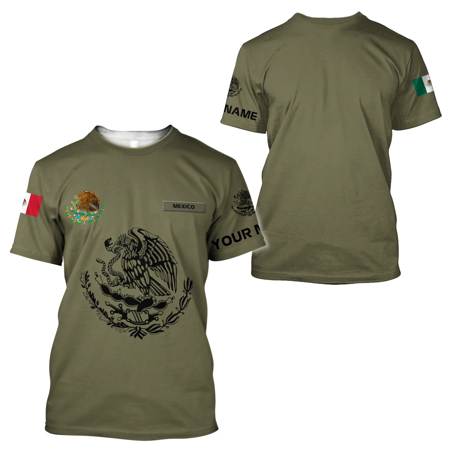 Aztec Day Of The Dead Queen All Over Printed Unisex Shirts, Mexico Tshirt For Men And Women, Aztec Mexican Shirt TO0715