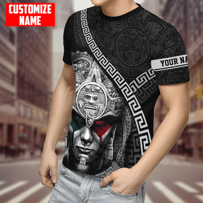 Personalized Aztec Warrior Calendar Unisex Shirt TO1580