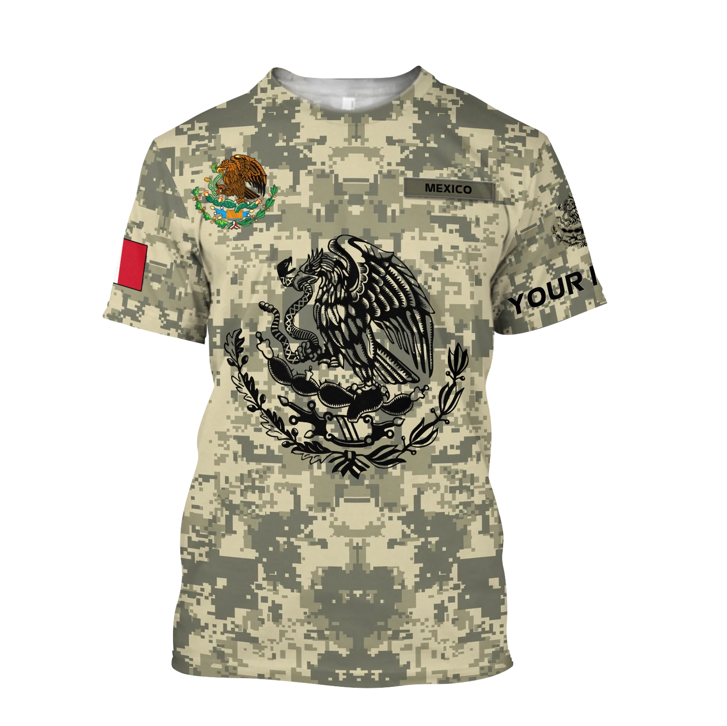 Premium Aztec Mexico Shirts, 3D Full Printed Aztec Shirt, Mexico Shirt TO0717