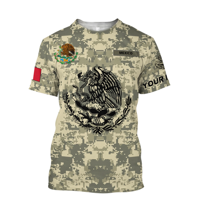 Premium Aztec Mexico Shirts, 3D Full Printed Aztec Shirt, Mexico Shirt TO0717