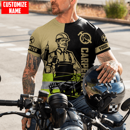 Customized Name Carpenter Shirts Carpenter Labor Day Gifts TO1635