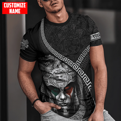 Personalized Aztec Warrior Calendar Unisex Shirt TO1580