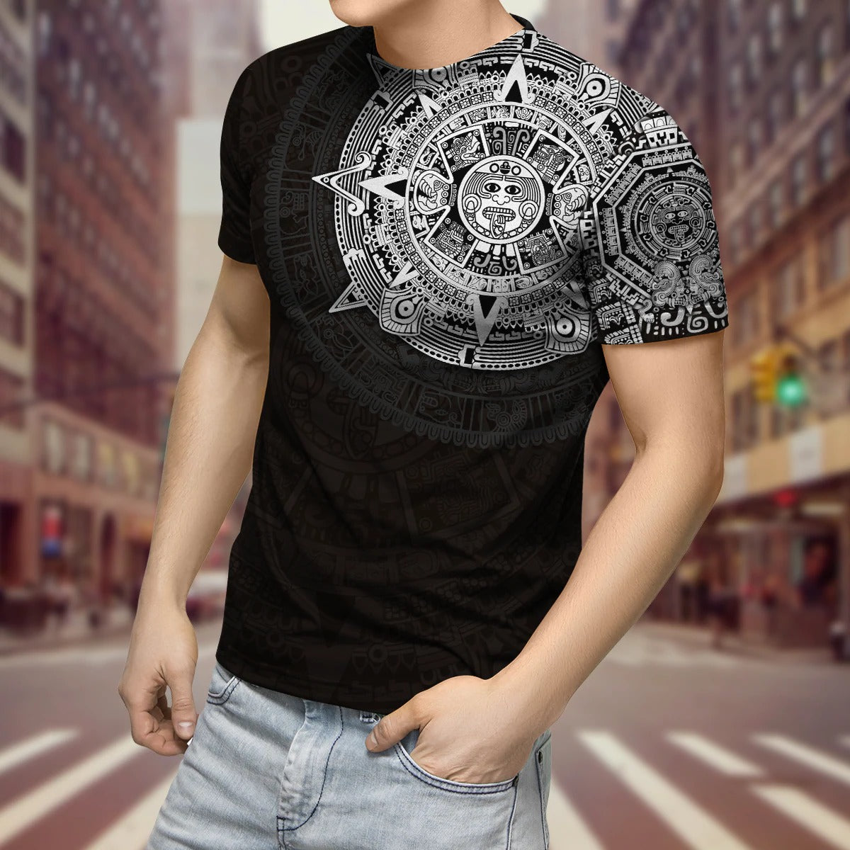 Premium Aztec Mexico Shirts, 3D Full Printed Aztec Shirt, Mexico Shirt TO0717