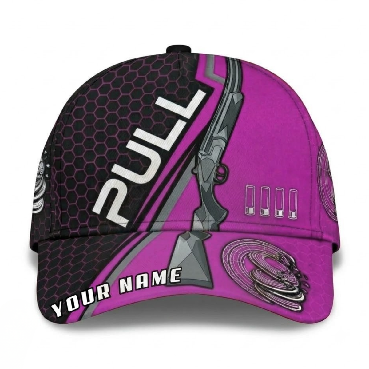 Personalized Clay Shooting 3D Printed Baseball Cap, Custom Shooting Lover Hat CP0745