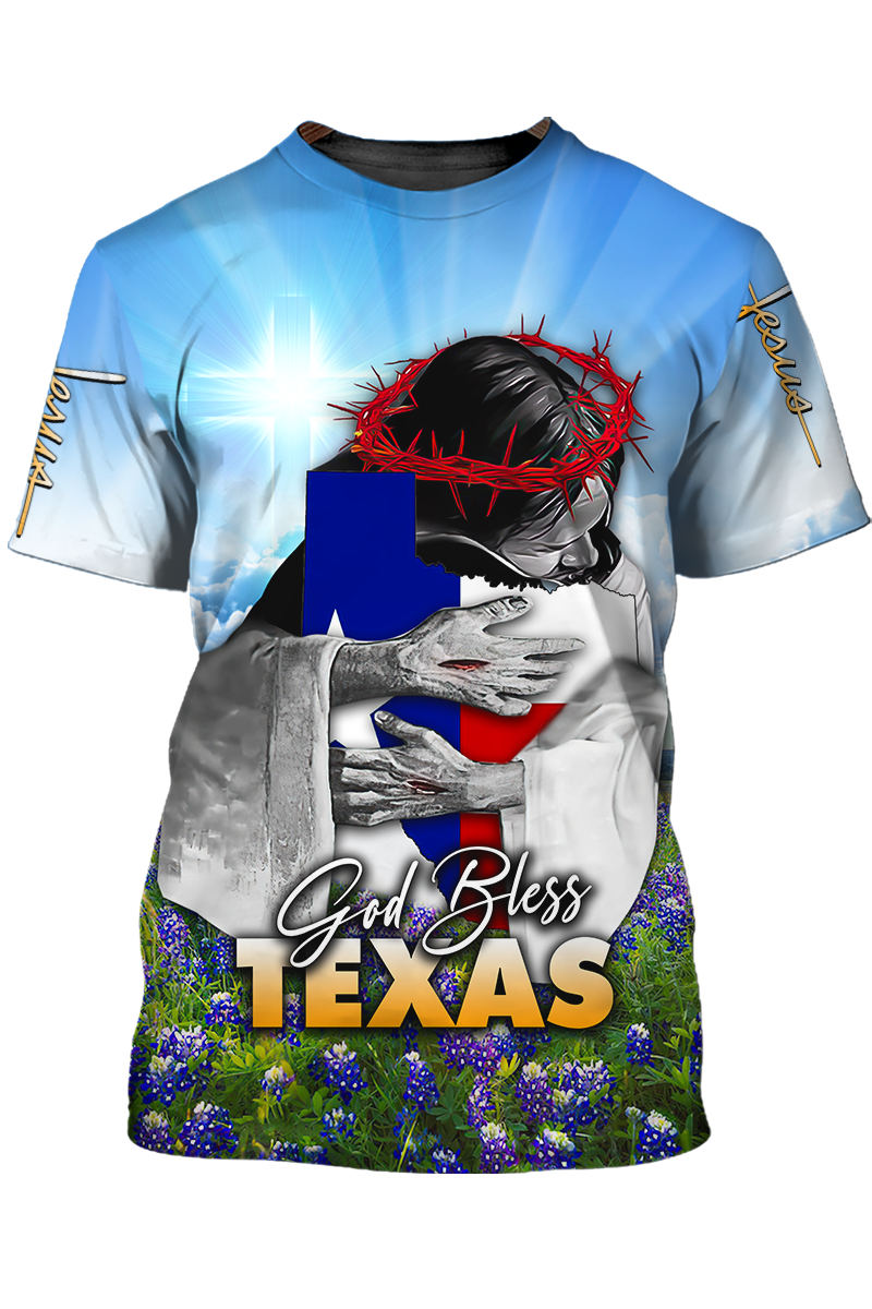 God Bless Texas Shirt Texan Pride T Shirt Men Women TO1431