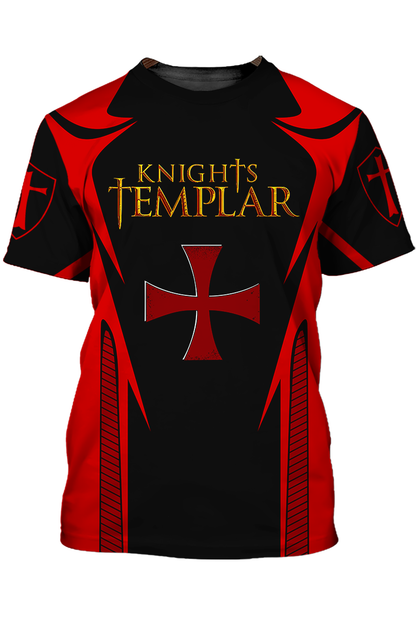 Knight Templar Jesus Christ Is The Only Way To Heaven T-Shirt TO1488