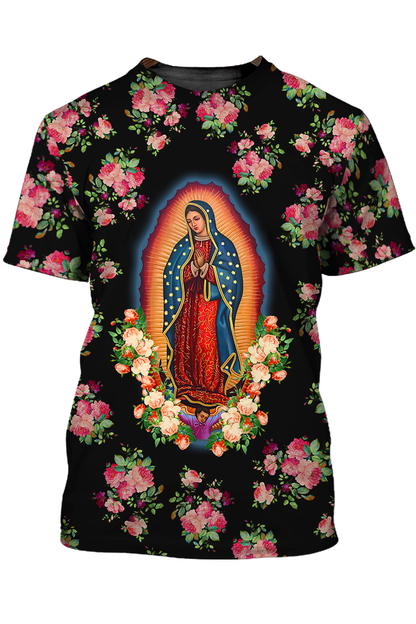 Our Lady Of Guadalupe Virgin Mary T Shirt TO1428