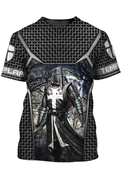 Knight Templar Warrior T Shirt Templar Shirts TO1494