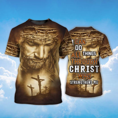 Faith In Jesus Christ T Shirt 3D Jesus Shirt Men Women Lasfour TO1379