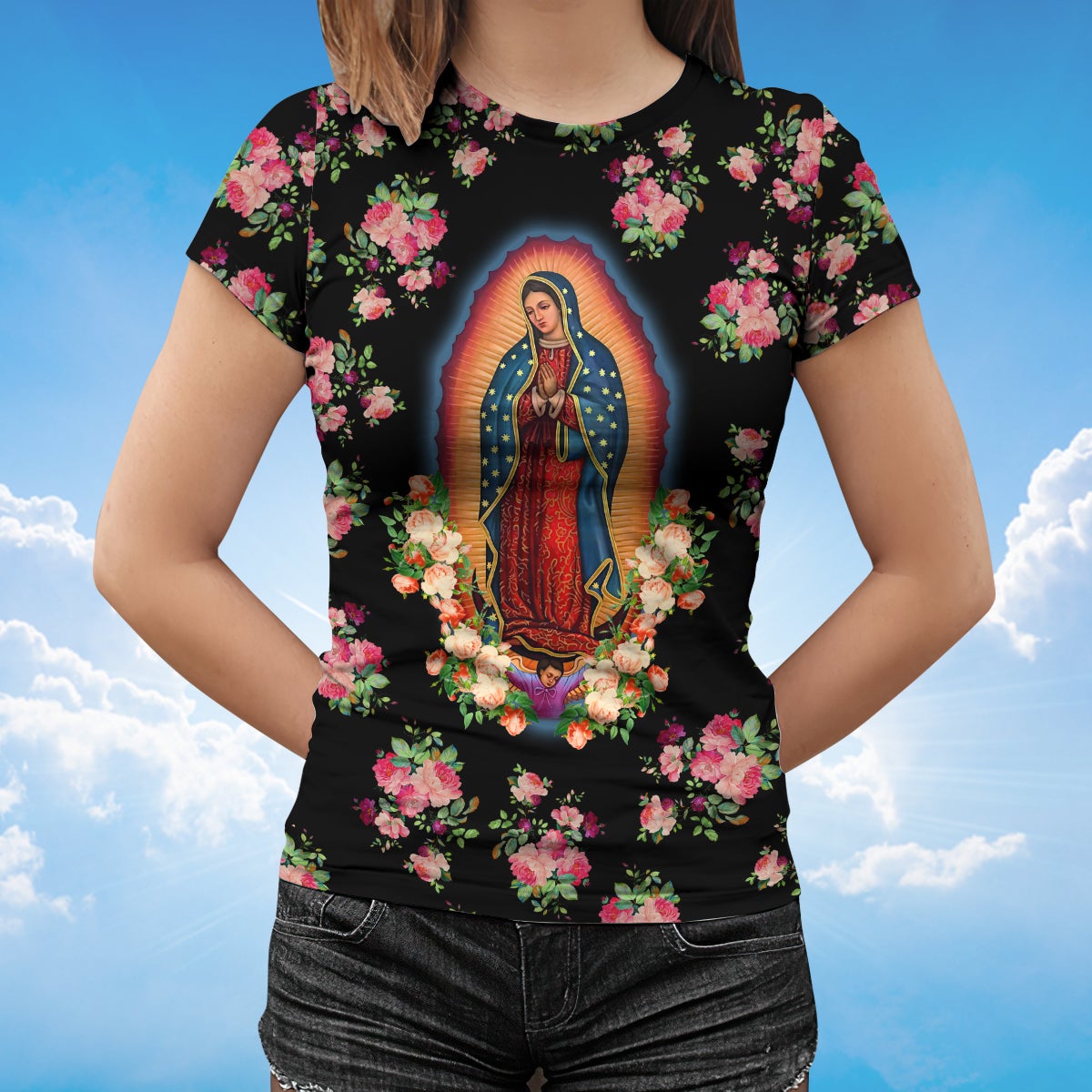 Our Lady Of Guadalupe Virgin Mary T Shirt TO1428