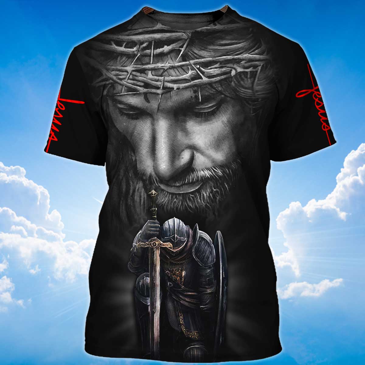 Knight Templar Shirt Don'T Be Afraid Just Have Faith Knight Jesus Tshirt TO1464