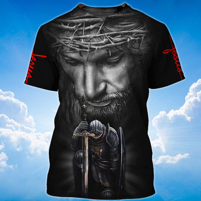 Knight Templar Shirt Don'T Be Afraid Just Have Faith Knight Jesus Tshirt TO1464