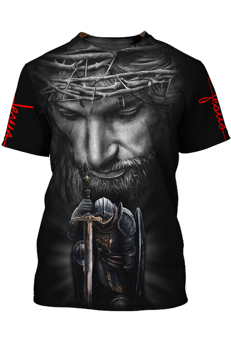 Knight Templar Shirt Don'T Be Afraid Just Have Faith Knight Jesus Tshirt TO1464