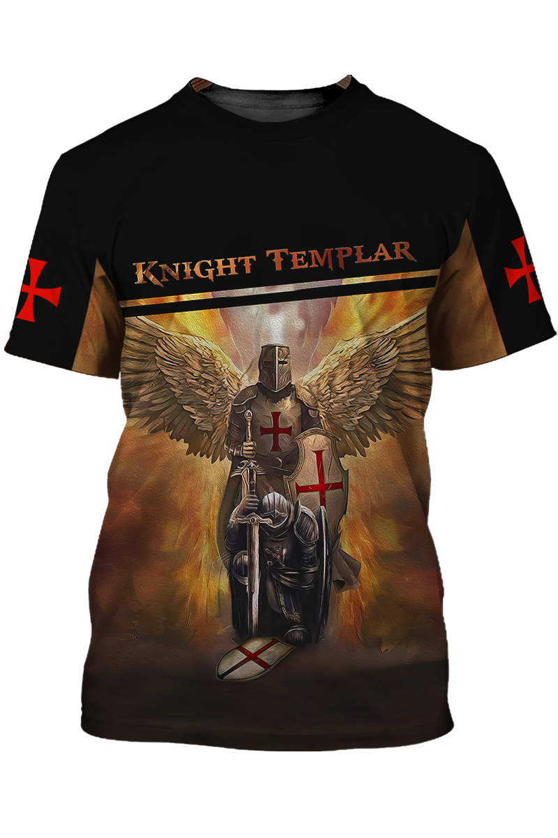 Knight Templar Tshirt Wings Of Knight Templar Shirt TO1468
