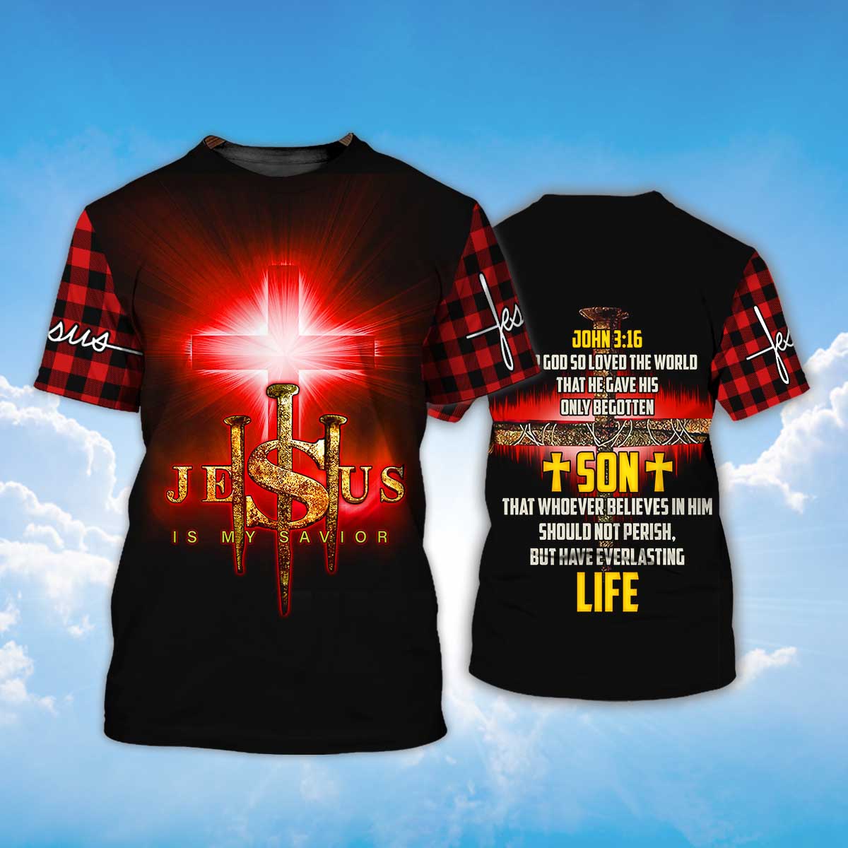 Jesus Is My Savior Shirt Christian Tshirt Men Women TO1499