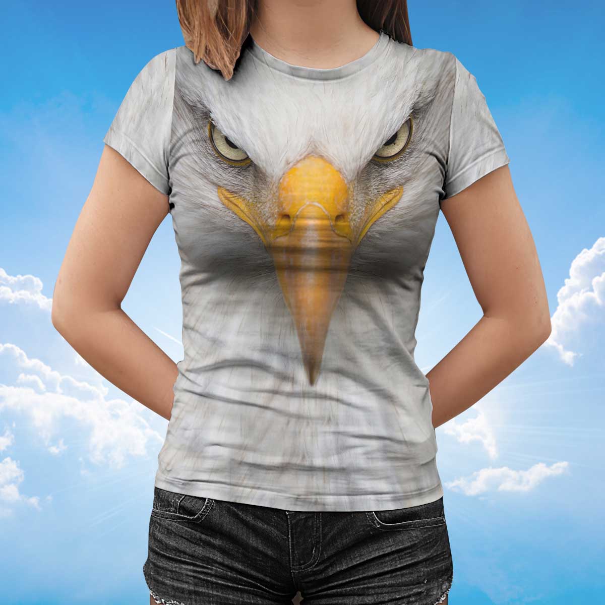 Bald Eagle Eyes T-Shirt, Eagle Lover T-Shirt Lasfour TO1415