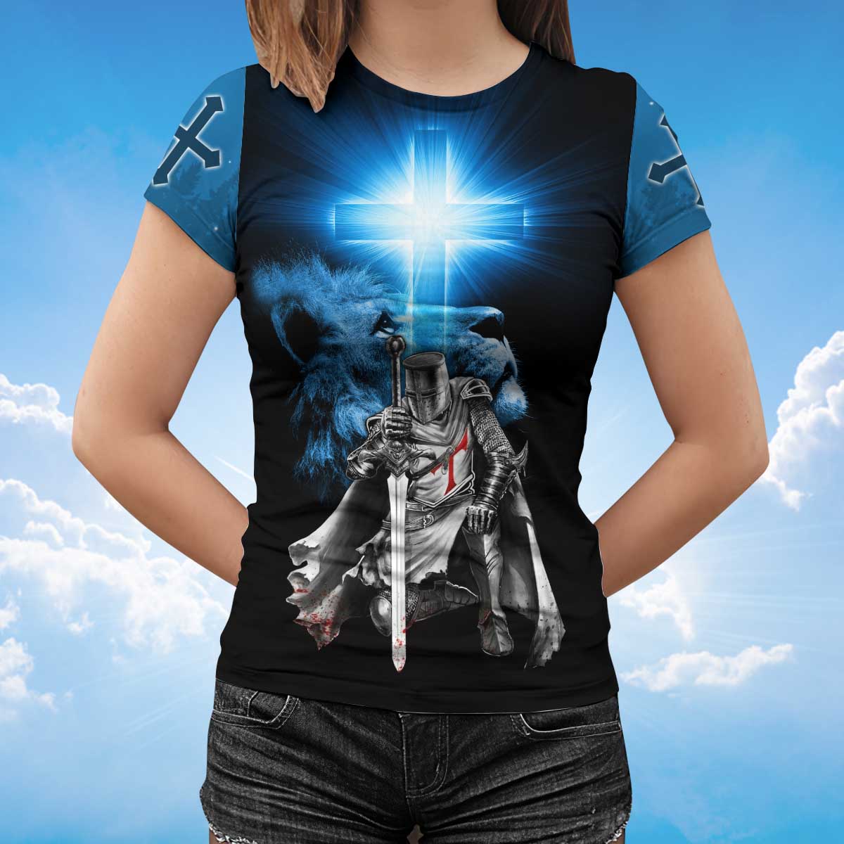 I Am Son Of God Tshirt Knight Templar Tshirt Lasfour TO1497